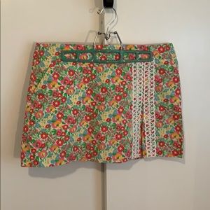Lily Pulitzer Flower Skort